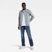 G-Star Mosa Straight Heren Jeans 26/32 Katoen Elastaan Faded Cascade