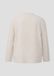 s.Oliver - Femme - Sweatshirt floqué coupe décontractée - Beige clair