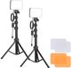 Neewer Bp66 Kit de studio deux lampes LED trépied filtres photographie