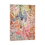 2027 William Kilburn 2027 Anemone Midi 12-Month Hardcover Dayplanner (Wrap Closure) Horizontal