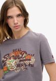 Superdry Tokyo Relaxed T-shirt met vintage logo en print - Dames - T-shirts
