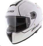 Axxis Hawk SV helm integraal solid glans parel wit XS