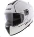 Axxis Hawk SV helm integraal solid glans parel wit XS