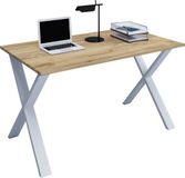 Vcm Houten bureau Lona X SW Wit
