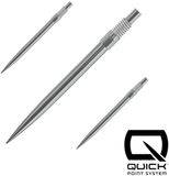 Harrows Quick Points Silver 30 mm