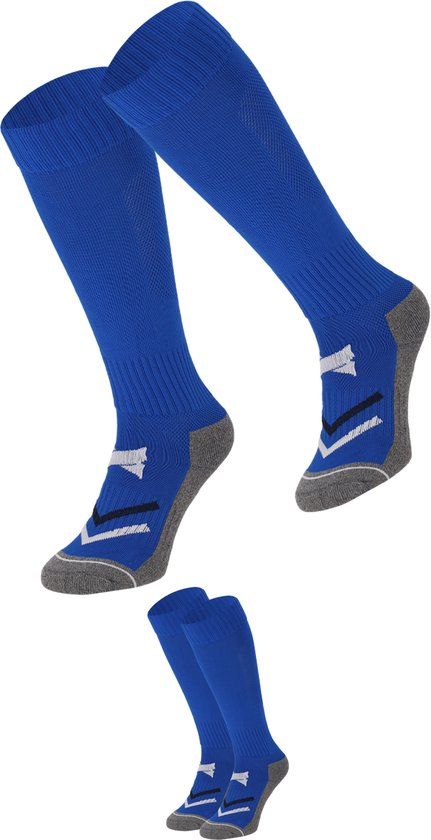 Xtreme Angro BV Xtreme Voetbalsokken - Kobalt Blauw - Maat 41-44 - 2-Paar