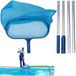Solidchoice filet de piscine avec manche télescopique