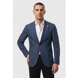 Brooks Brothers Veste Doublure normale Lin Bleu Taille : 46