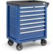 Merkloos / Sans marque HBM Gereedschapswagen 7 laden, model 2, blauw