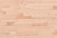 vidaXL - Wastafelblad - 60x40x1,5 cm - massief beukenhout