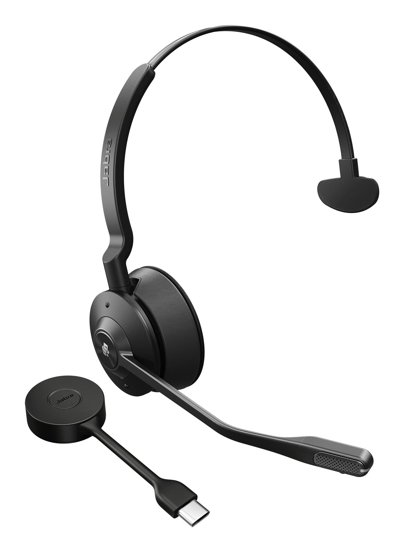 Jabra Engage 55 SE Headset Draadloos Hoofdband Kantoor/callcenter Zwart