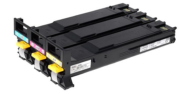 Konica Minolta A0DKJ52 Toner Cartridge - Cyaan, Geel, Magenta - 8000 Pagina's - 3 Stuks