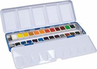 Milan Set voor Aquarelschilderijen Godet Metalen behuizing