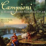 Campioni: Simone Stella - Campioni: 6 Harpsichord Sonatas Op.4B (CD)