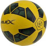 JELEX Bolzplatzheld Rubberen voetbal zwart-geel