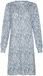 Pastunette Blue Mirage Nachthemd Dames Lange Mouw Fleece Maat 48 Blauw