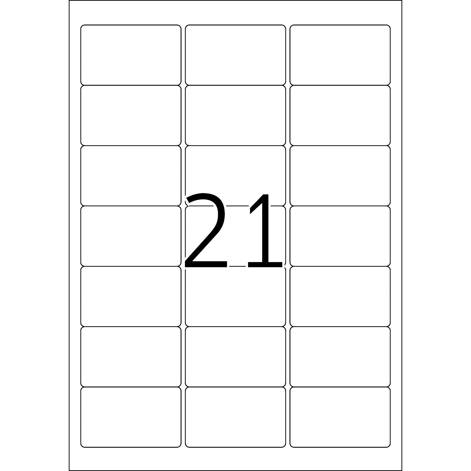 HERMA 10301 Adreslabels wit Papier 20 x 212 x 302 mm