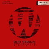 Warwick Red Strings Acoustic Bass String Set, Brons - 4-String, Medium, .045-.105, Medium Scale