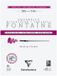 Clairefontaine 976040C Aan 4 zijden gelijmd blok Fontaine Extra Wit - 15 Vellen Extra Wit Aquarelpapier 100% Katoen Fijne Korrel - Professionele Kwaliteit 23x31cm 300g