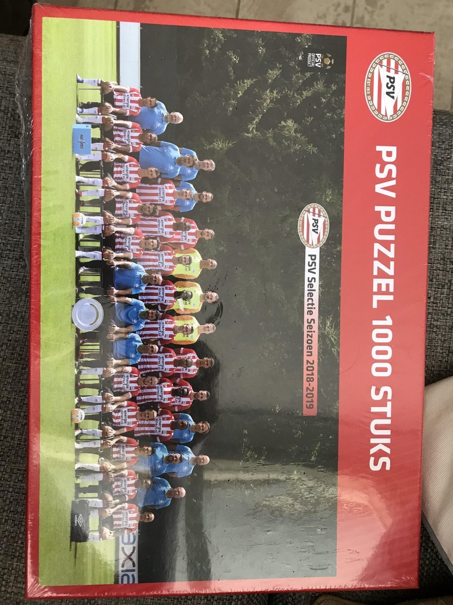 Voetbal PSV PUZZEL 1000 STUKS SELECTIE 2018-2019