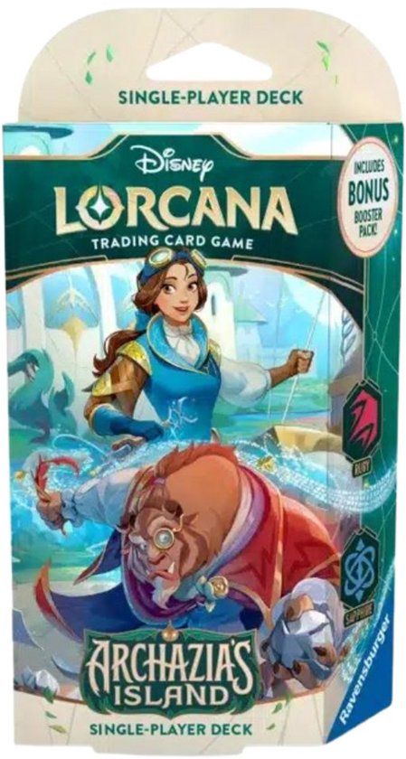 Ravensburger Disney Lorcana: Archazia's Island Belle & Beast Starter Deck