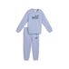 PUMA Trainingspak lichtblauw / zwart / wit