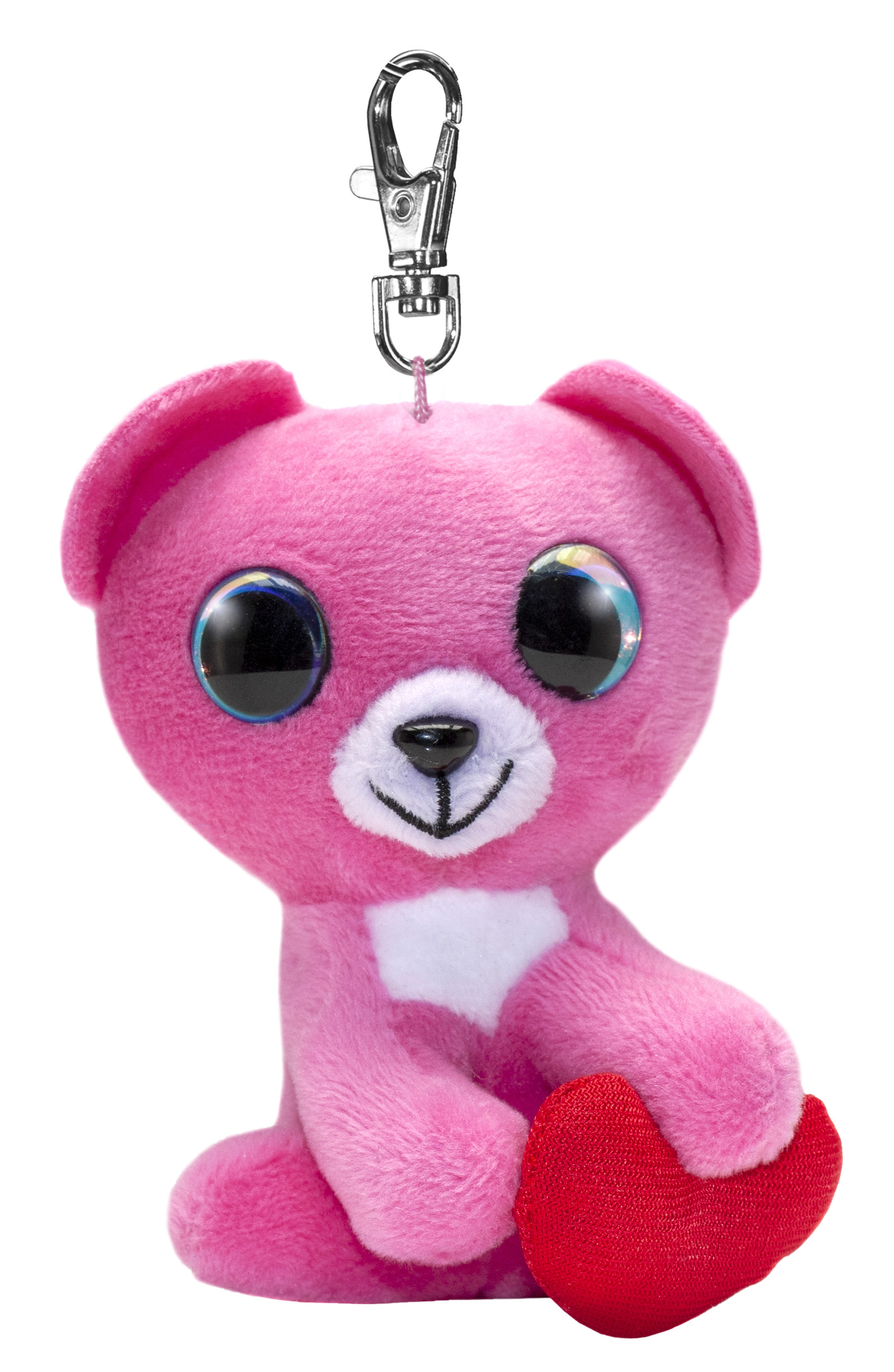 Lumo Stars Valentine's Bear Puss met clip - Mini - 8,5cm