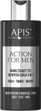 APIS Action For Men hydraterende body wash 3-in-1 300ml