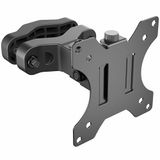 VIVO Stalen Universele Beugel Pole Mount met Verwijderbare 75mm en 100mm VESA Plaat, Past tot 30" Schermen, Zwart, MOUNT-POLE01