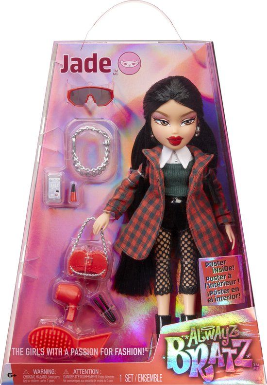Bratz Alwayz Jade Modepop - 6+ jaar - 10 accessoires