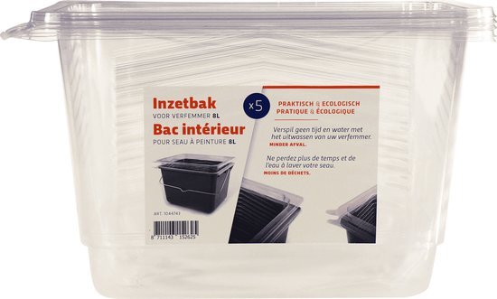 Anza Inzetbak Voor Verfemmer (x5) 8 liter