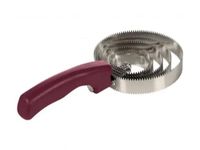 HKM 5 ringen Metalen Rosborstel Bordeaux/Grijs One Size