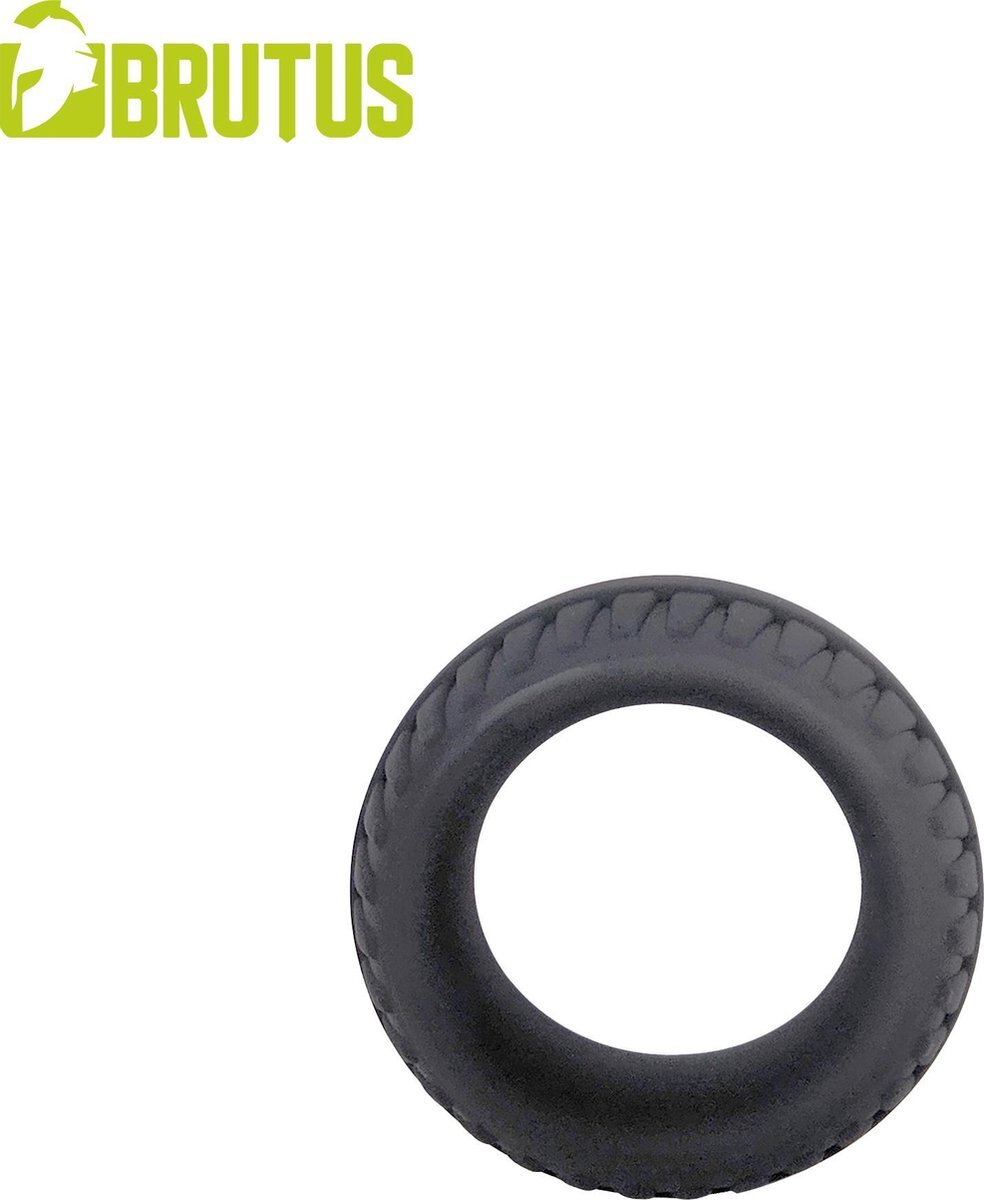 Brutus Tractor cockring zacht silicone medium 38 mm