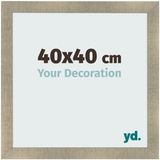 yd. Cadre photo 40x40 cm Or Antique MDF Pisa