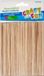 Bâtonnets décoratifs en bois, 60 pièces