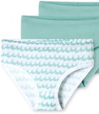 SCHIESSER Heupslip Meisjes 3-pack Assorti 10 Katoen Printopdruk Maat 92
