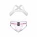 Barcode Berlin Multipack 1x Boris Jockstrap + 1x Harness Matt White - MAAT S