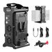 Neewer V-mount batterijlader tweekanaals met 100W PD USB C snel opladen