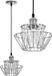 TooLight APP943-1CP Hanglamp 36cm Chroom