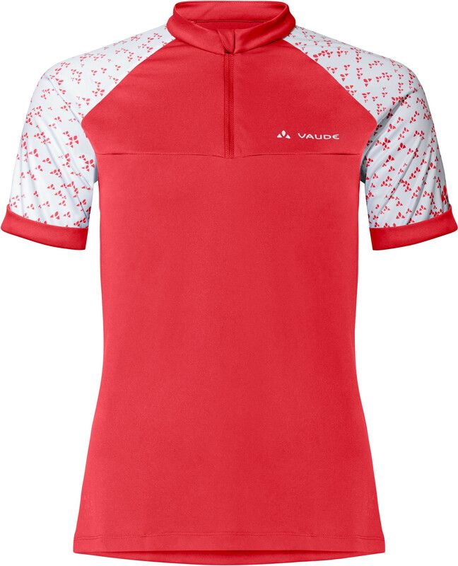 Vaude Ledro Print SS Shirt Women - rood - EAN: 4062218523425