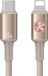Usams Huan Serie Sj753 30W USB-C vers Lightning kabel, 1,2 mètre, couleur titane