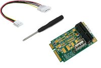 KALEA-INFORMATIQUE Riser Compact PCIe naar miniPCIe adapter voor montage van een PCIe kaart op een laptop met een Mini PCIe poort