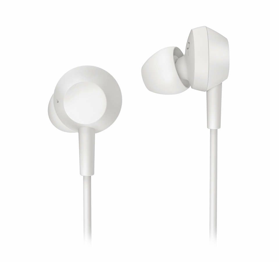 Philips TAE5008WT Oordopjes met microfoon - Wit