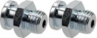 2 x Smeernippel Staal Kegel Smeernippel Vetpers Nipper Tractor Grasmaaier Auto Motorfiets Scooter, M8 X 1