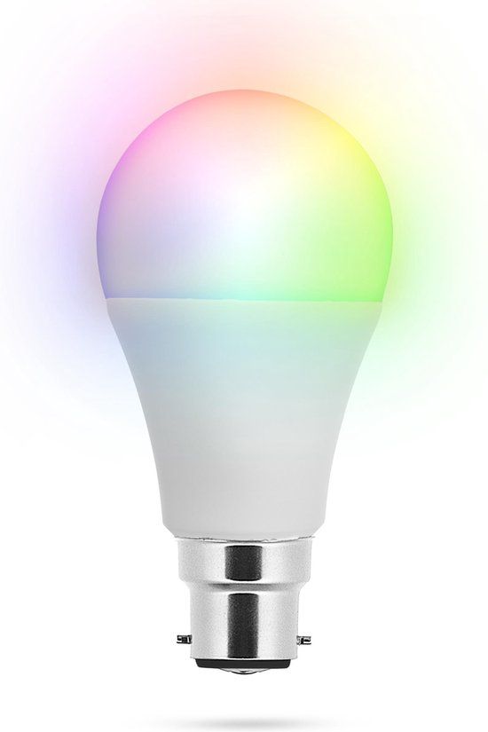 Smartwares SH8-90601 Smart LED Globe Bulb - Variable White & Colour - B22 - 7W - 470 lm