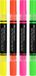 Faber-Castell acrylmarker - Black Edition - Shake & Paint - 4 neon kleuren