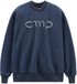 CMP Trui Heren Blauw Polyester Ronde Hals Lange Mouw Maat XXL