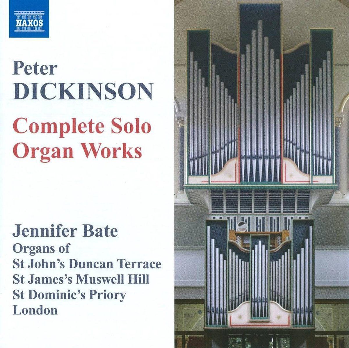 OUTHERE Dickinson: Solo Organ Works