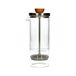 Dille &amp; Kamille Mousseur de lait, verre et acier inoxydable, 300 ml