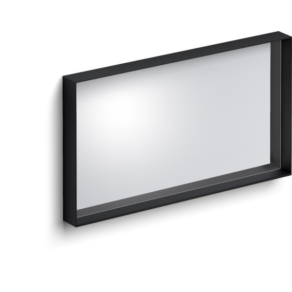 Clou Look at Me spiegel 90cm met omlijsting mat zwart CL/08.09.090.21